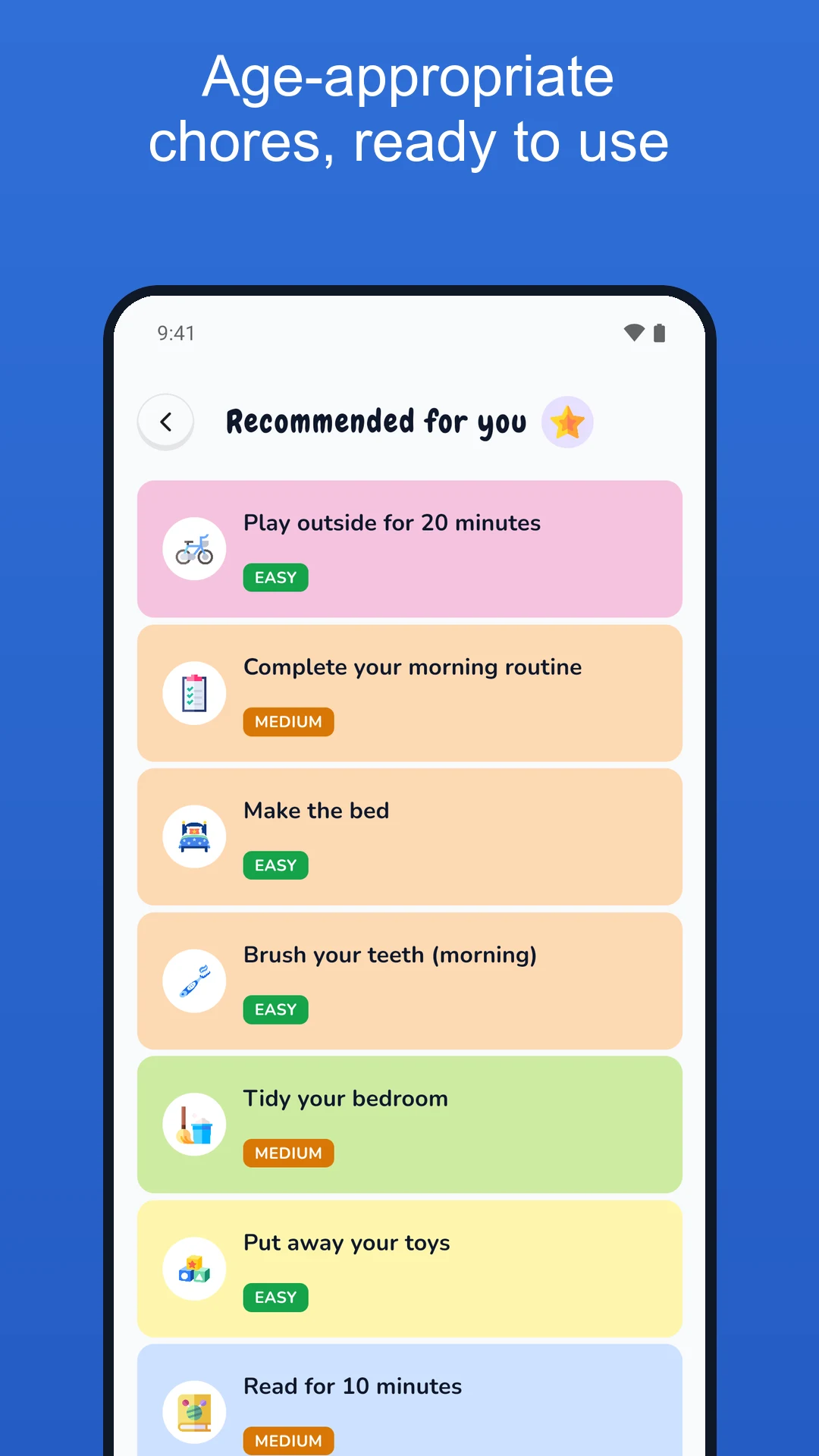 Chore Chart: Habit Owl screenshot
